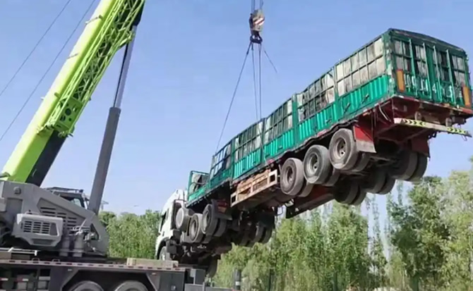 通渭道路脱困救援案例